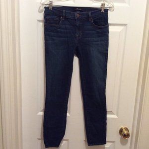 J Brand Capri Jeans Skinny 28 Dark Veruca Blue